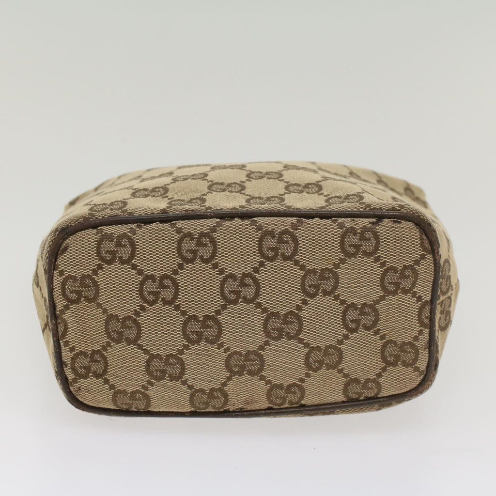 GUCCI GG Canvas Pouch Beige ki3614
