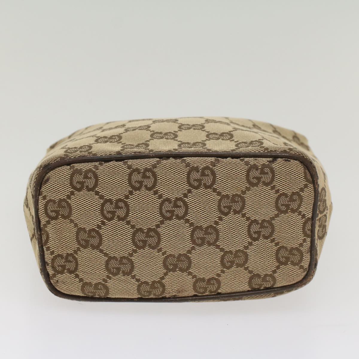 GUCCI GG Canvas Pouch Beige ki3614