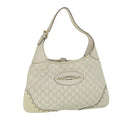GUCCI GG Canvas Guccissima Shoulder Bag White 145781 ki3634