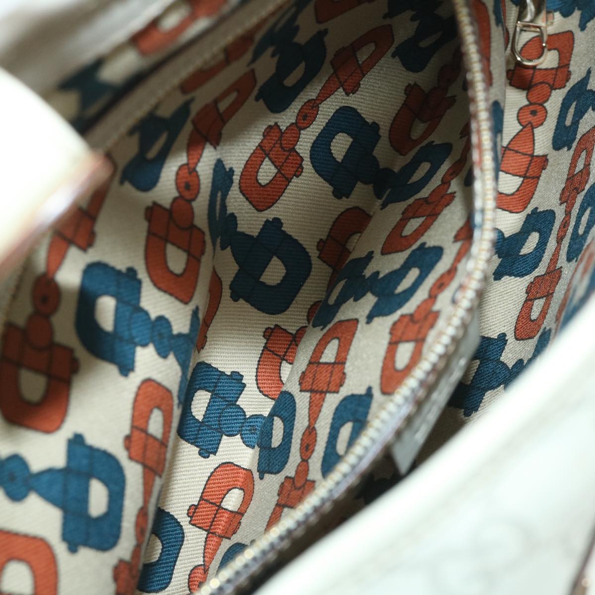 GUCCI GG Canvas Guccissima Shoulder Bag White 145781 ki3634