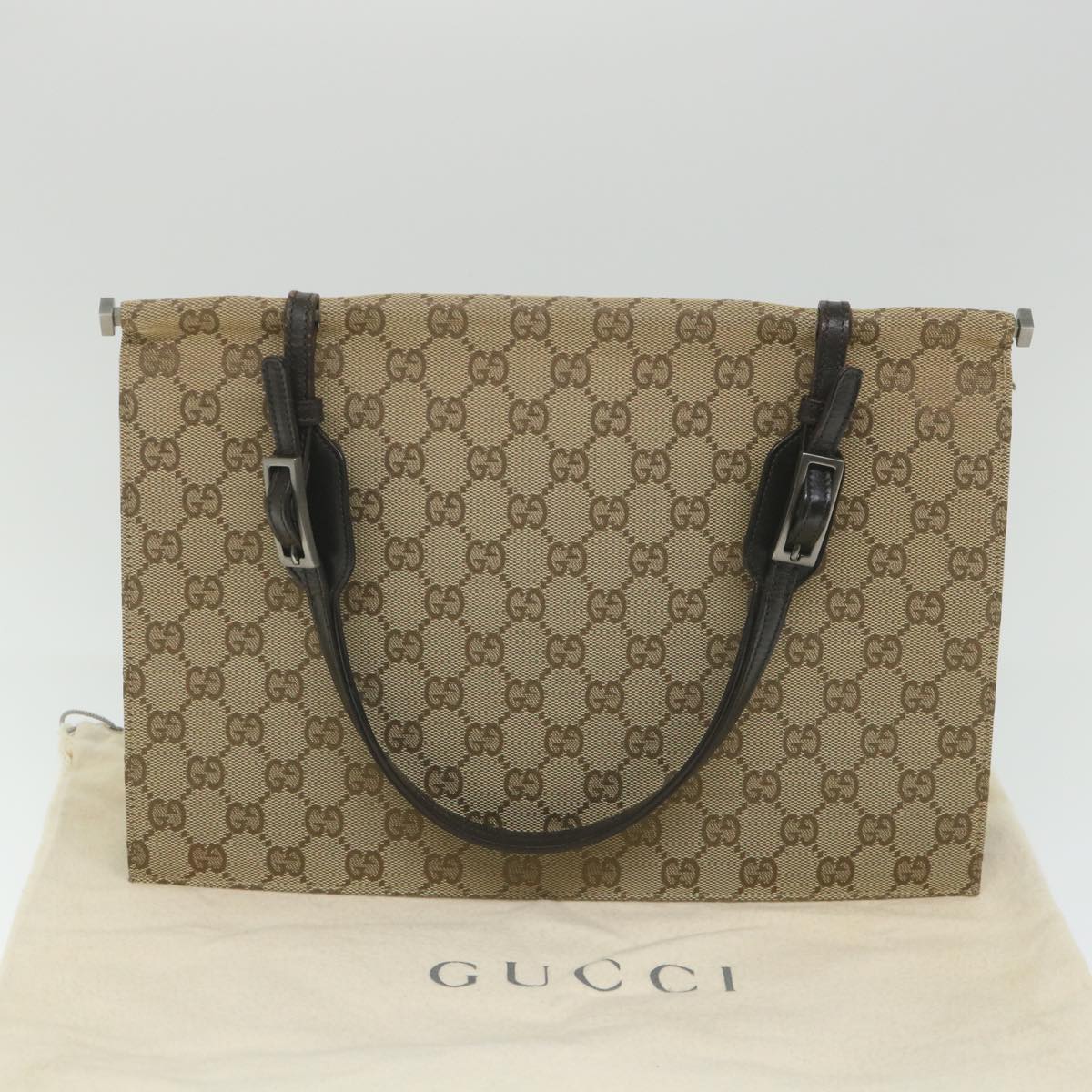GUCCI GG Canvas Hand Bag Beige 001 3299 2026 ki3648