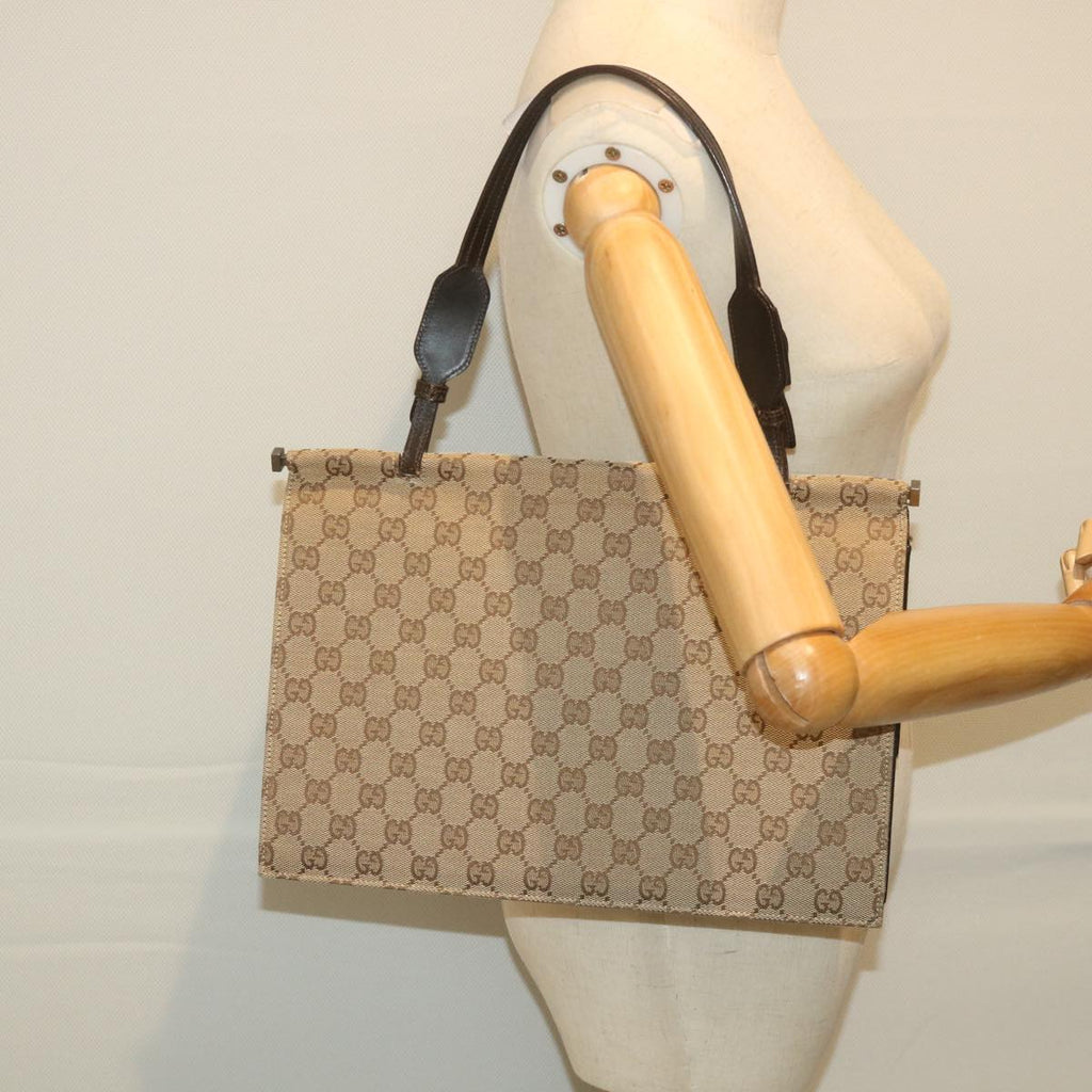 GUCCI GG Canvas Hand Bag Beige 001 3299 2026 ki3648