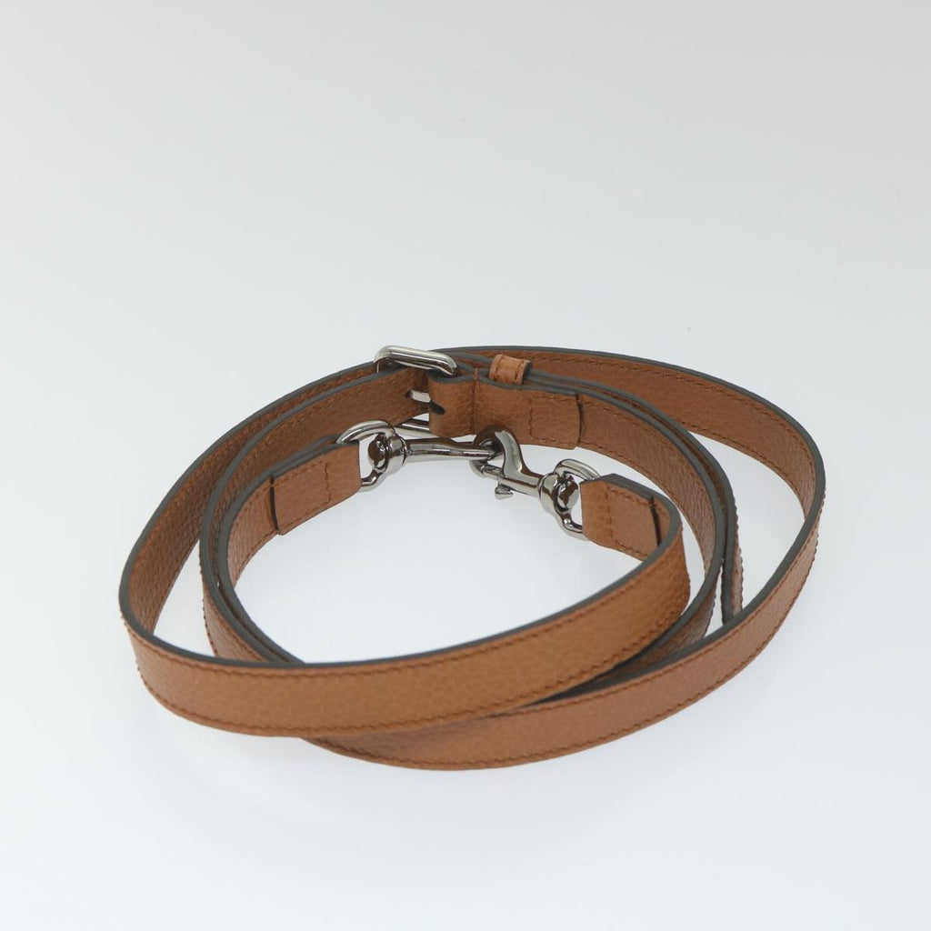 GUCCI Interlocking Hand Bag Leather 2way Brown 341503 ki3661
