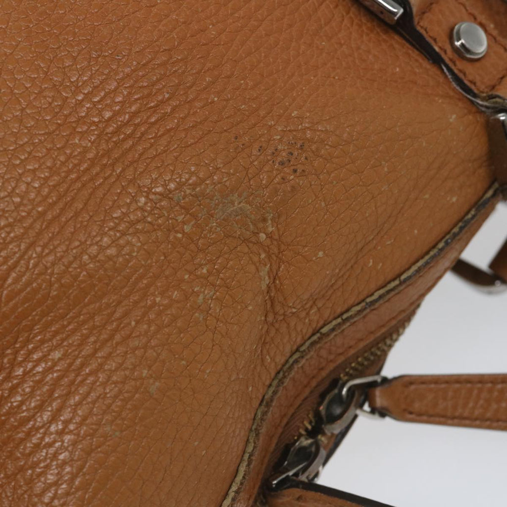 GUCCI Interlocking Hand Bag Leather 2way Brown 341503 ki3661