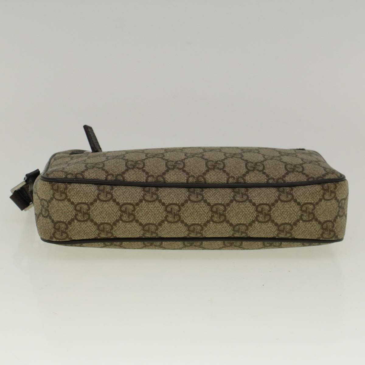 GUCCI GG Canvas Clutch Bag Coated Canvas Beige 73956 ki3682