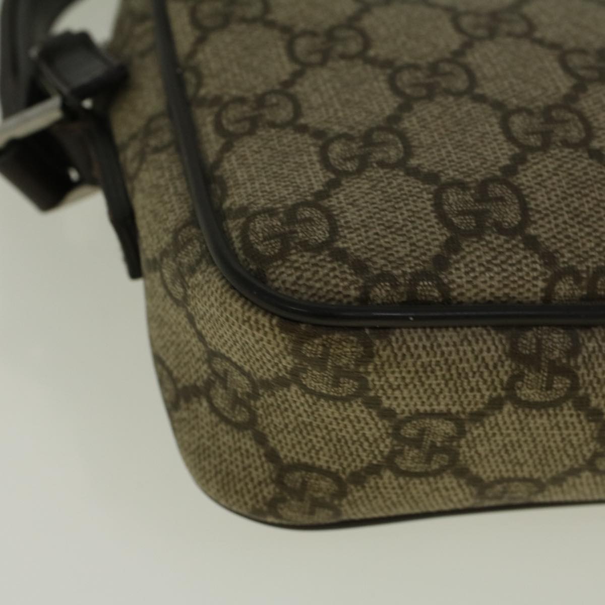 GUCCI GG Canvas Clutch Bag Coated Canvas Beige 73956 ki3682