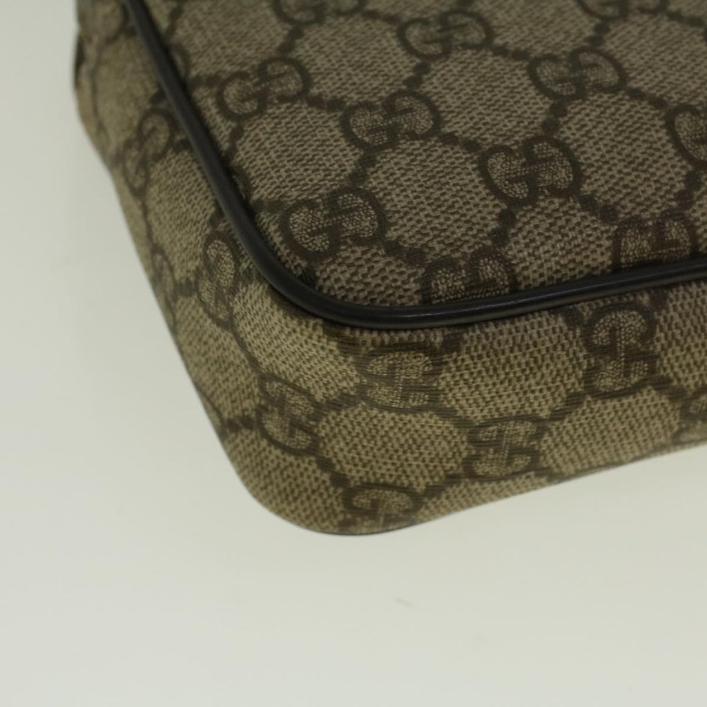 GUCCI GG Canvas Clutch Bag Coated Canvas Beige 73956 ki3682