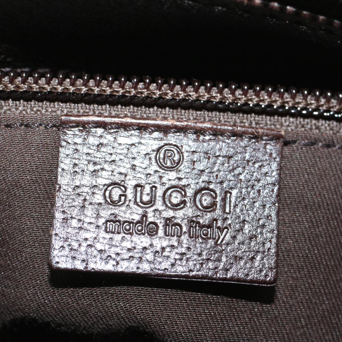 GUCCI GG Canvas Shoulder Bag Beige 114273 ki3683