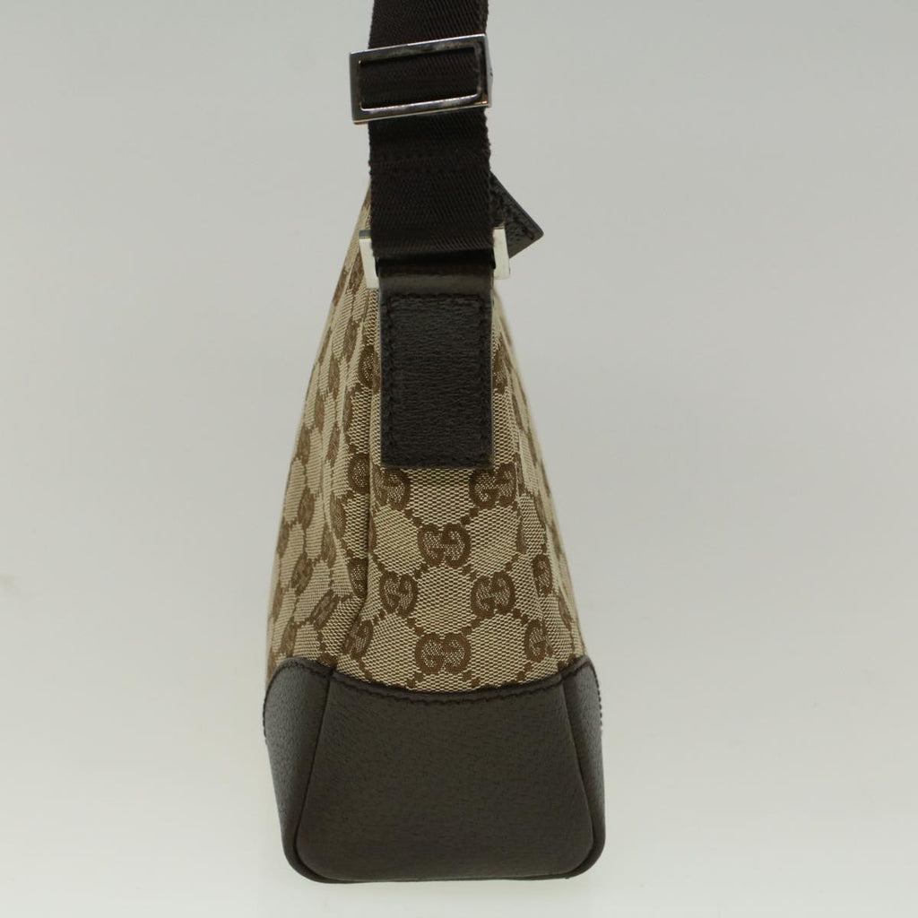 GUCCI GG Canvas Shoulder Bag Beige 114273 ki3683