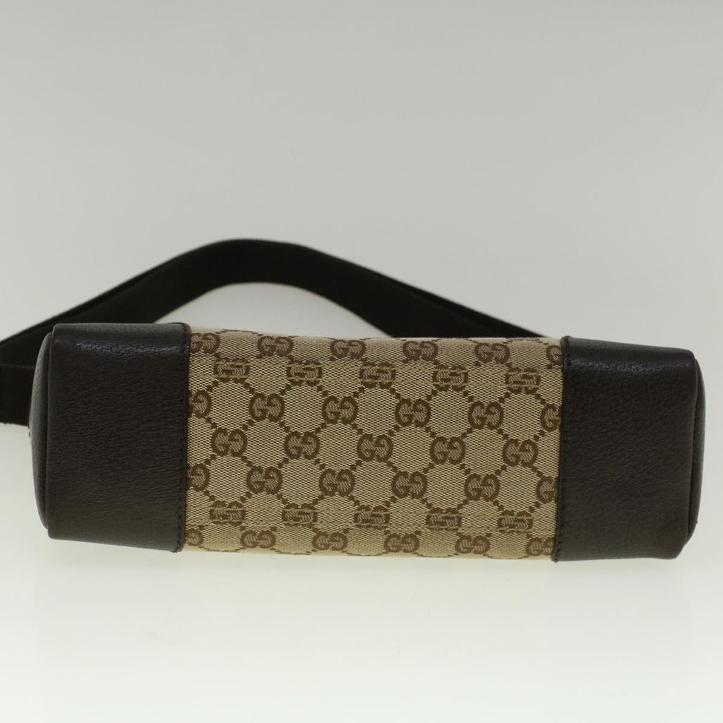 GUCCI GG Canvas Shoulder Bag Beige 114273 ki3683