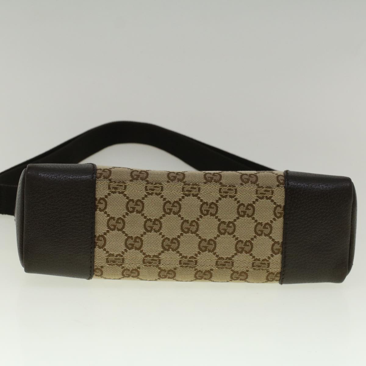 GUCCI GG Canvas Shoulder Bag Beige 114273 ki3683