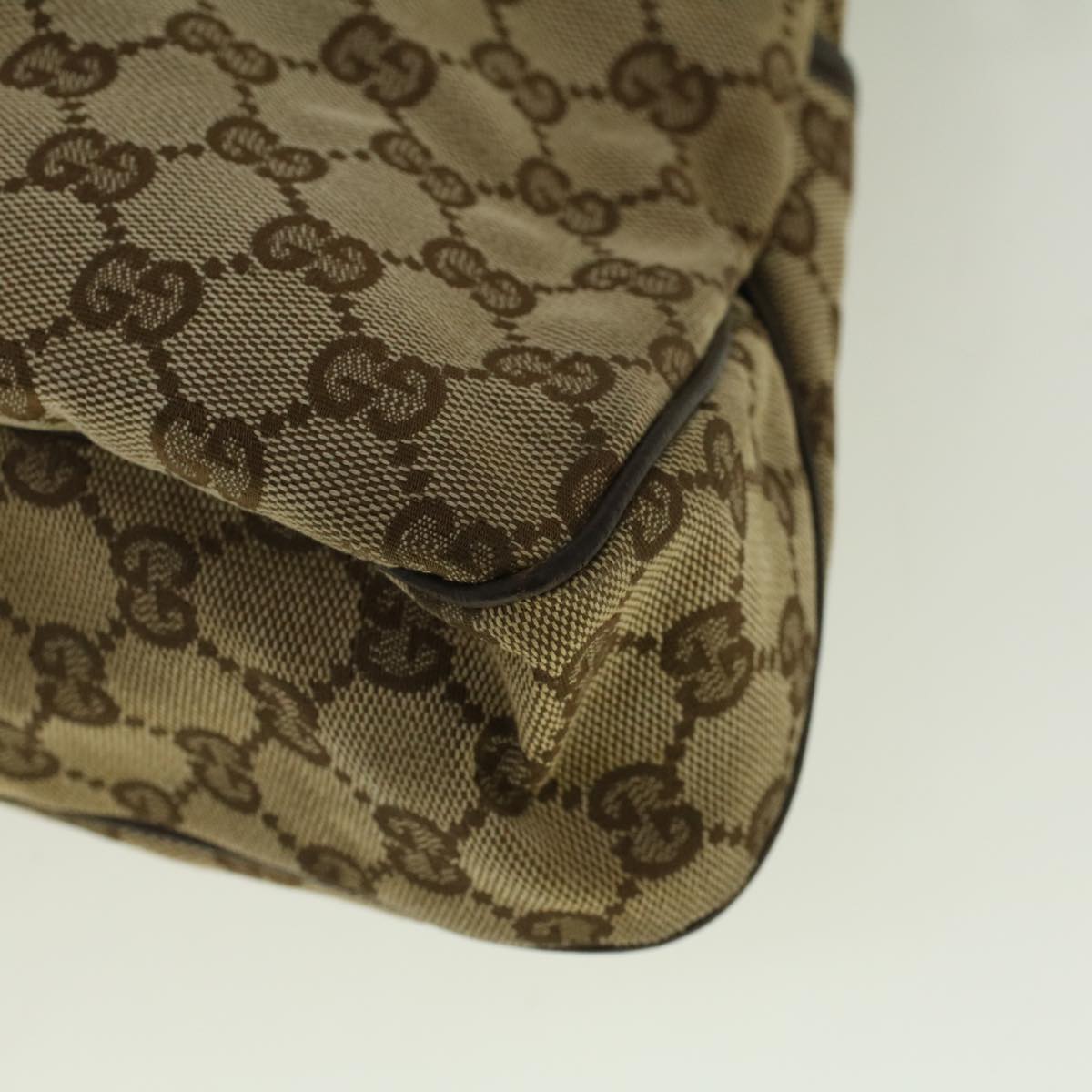 GUCCI GG Canvas Tote Bag Beige 121023 ki3689