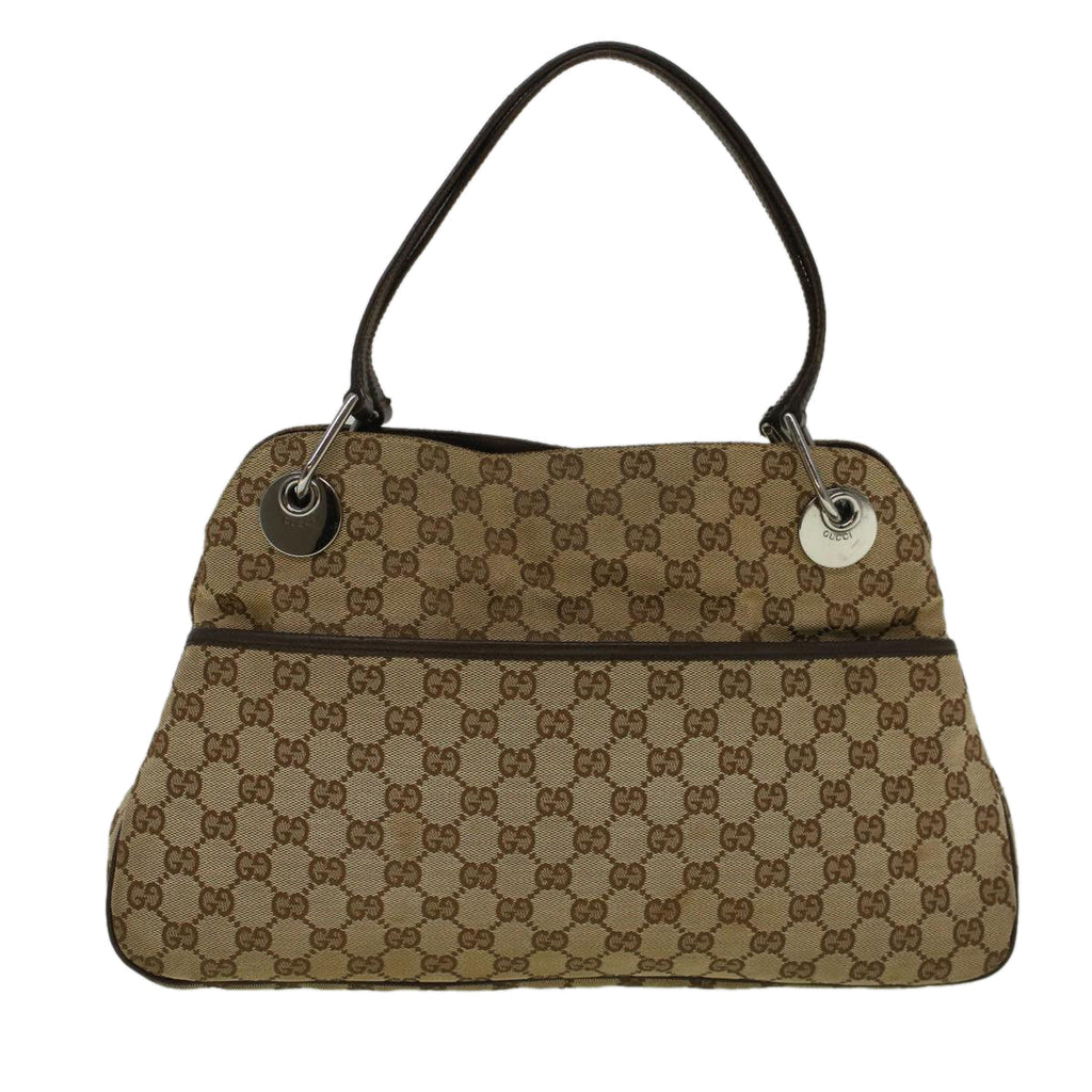 GUCCI GG Canvas Tote Bag Beige 121023 ki3689