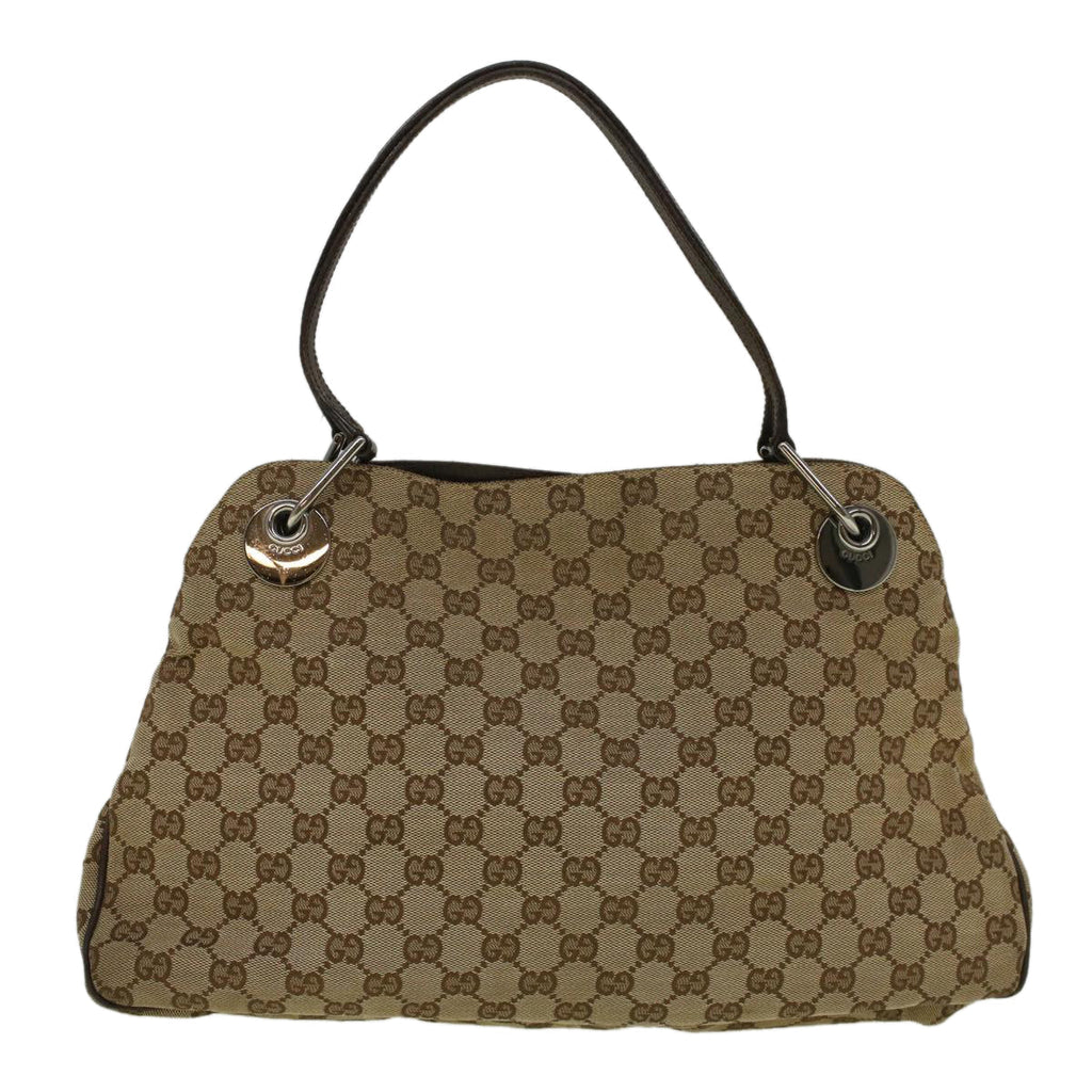 GUCCI GG Canvas Tote Bag Beige 121023 ki3689