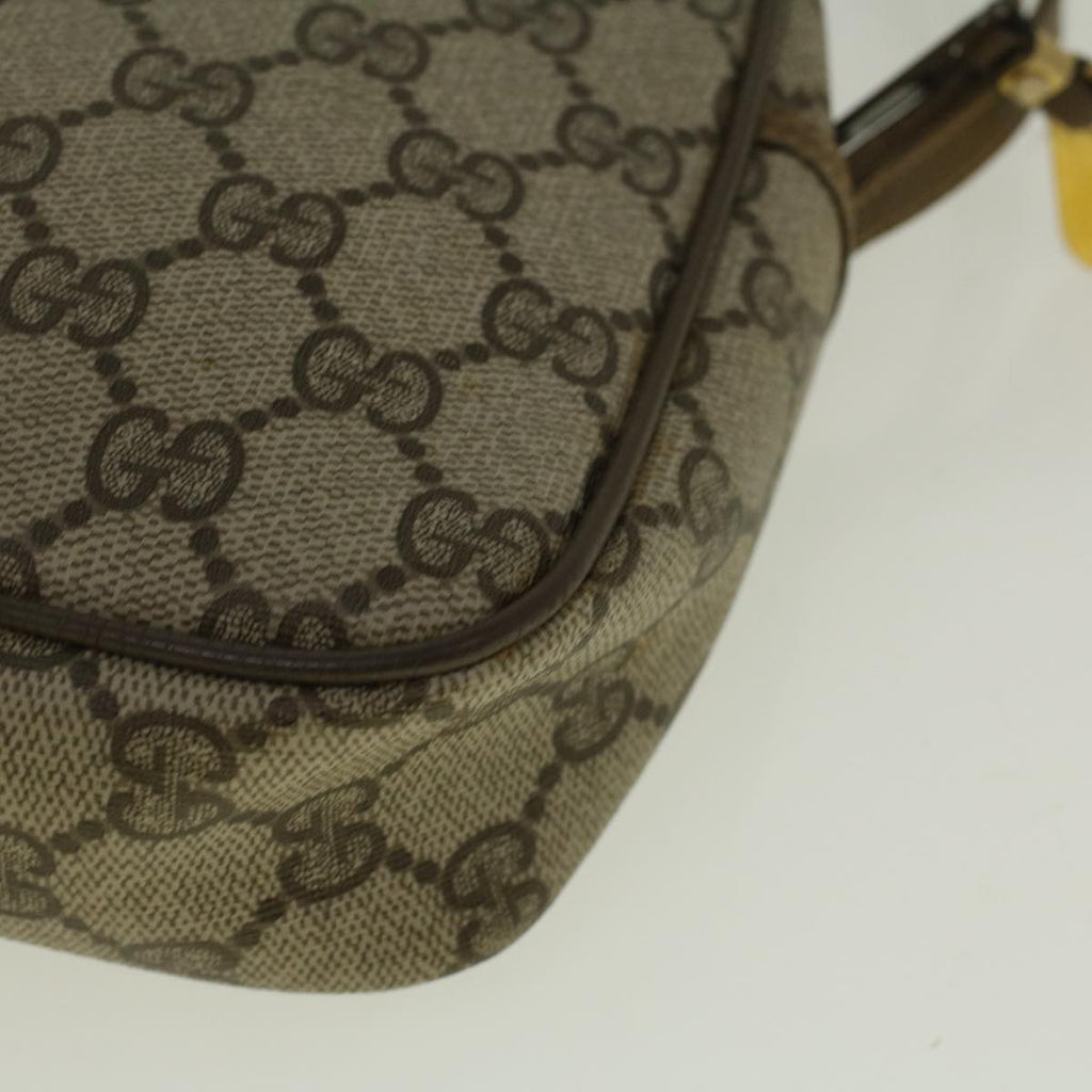 GUCCI GG Canvas Clutch Bag Coated Canvas Beige ki3703