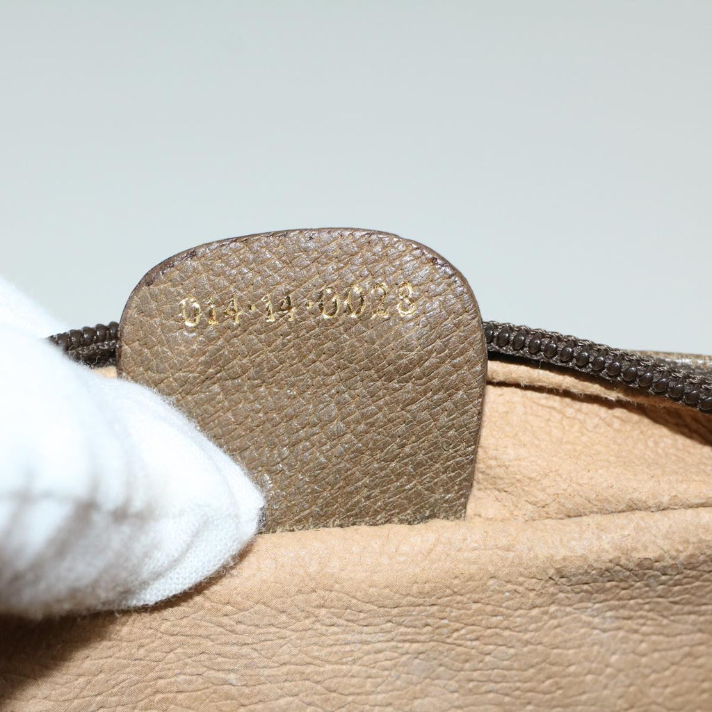 GUCCI GG Canvas Clutch Bag Coated Canvas Beige ki3703