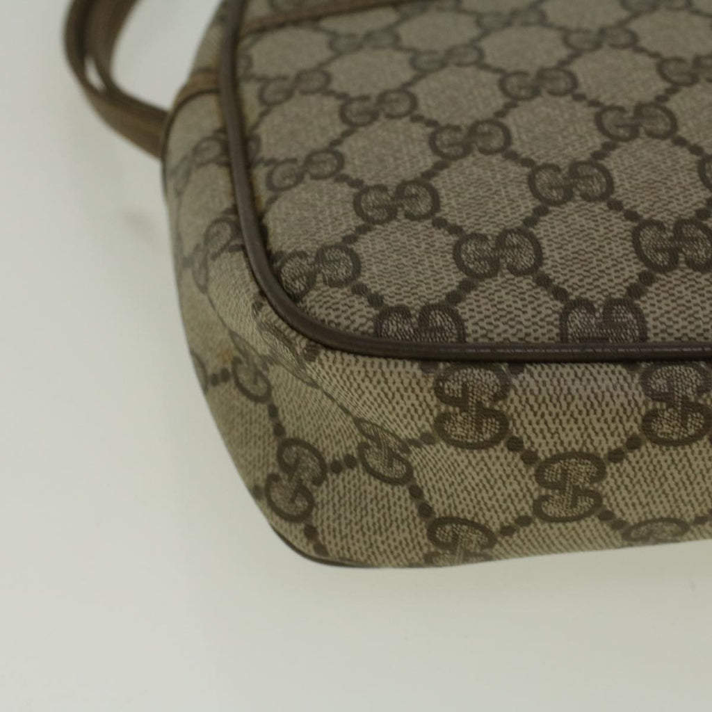 GUCCI GG Canvas Clutch Bag Coated Canvas Beige ki3703