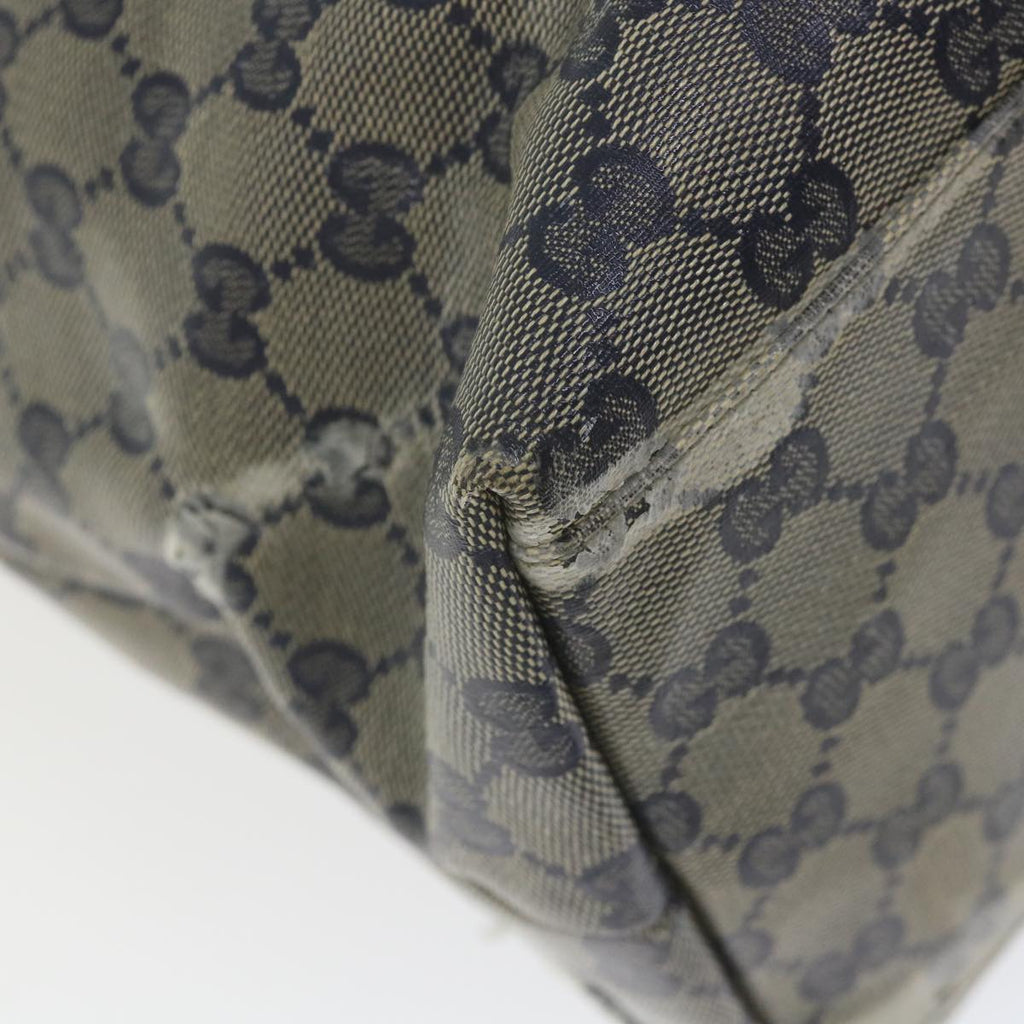GUCCI GG Crystal Sherry Line Tote Bag Red Navy 155524 ki3721