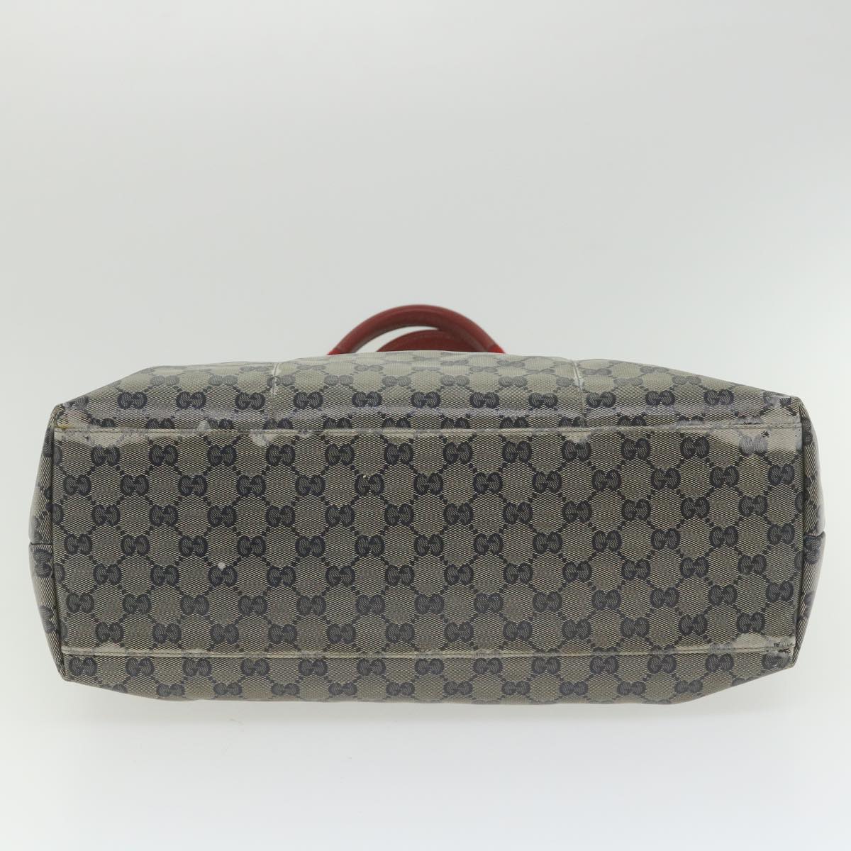 GUCCI GG Crystal Sherry Line Tote Bag Red Navy 155524 ki3721