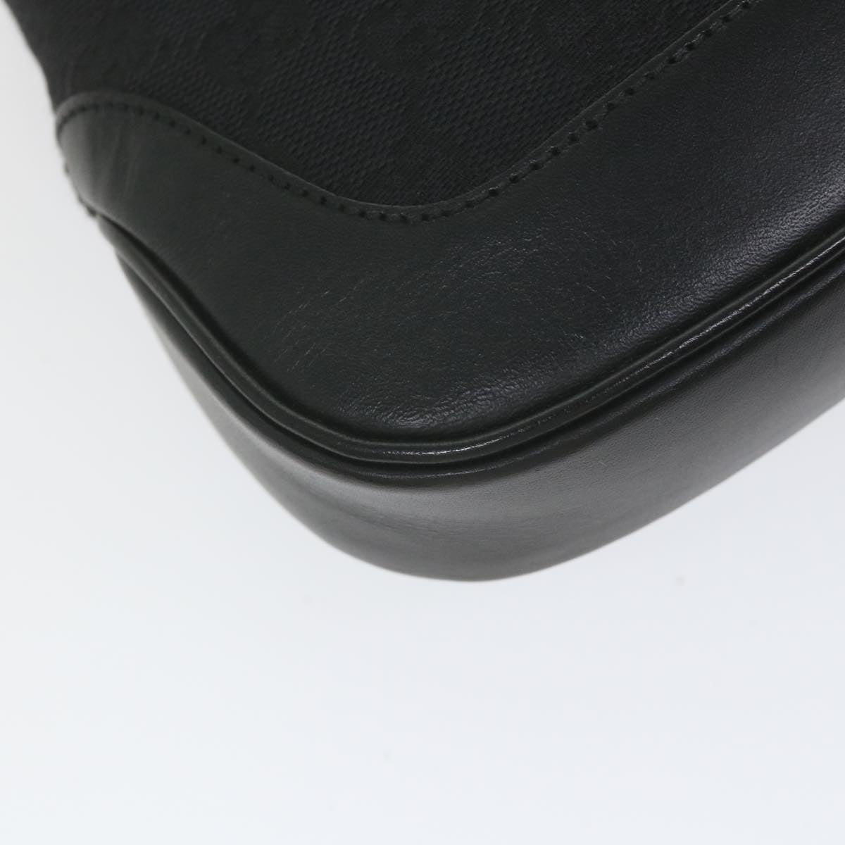 GUCCI GG Canvas Jackie Shoulder Bag Black 001 3824 002058 ki3727