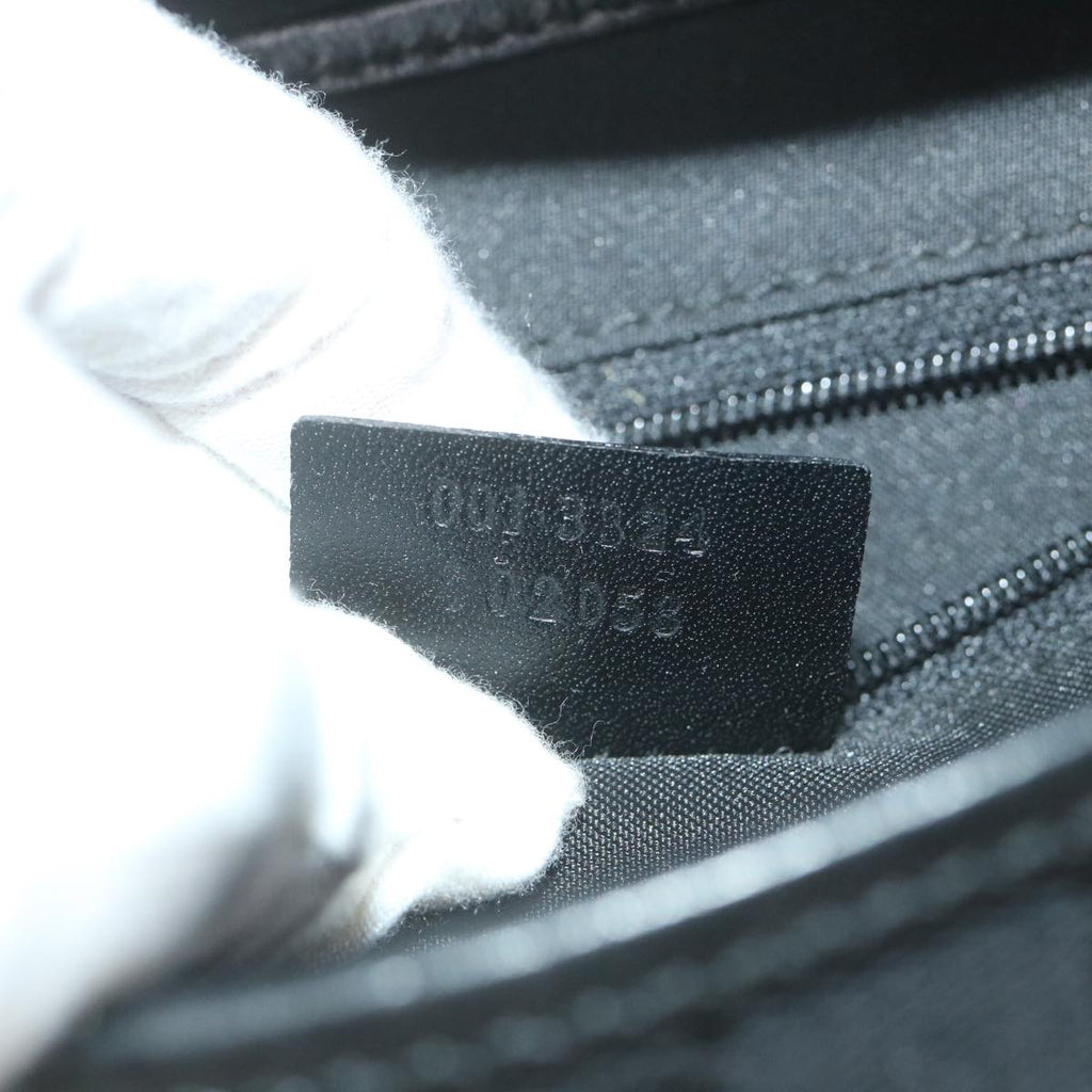 GUCCI GG Canvas Jackie Shoulder Bag Black 001 3824 002058 ki3727