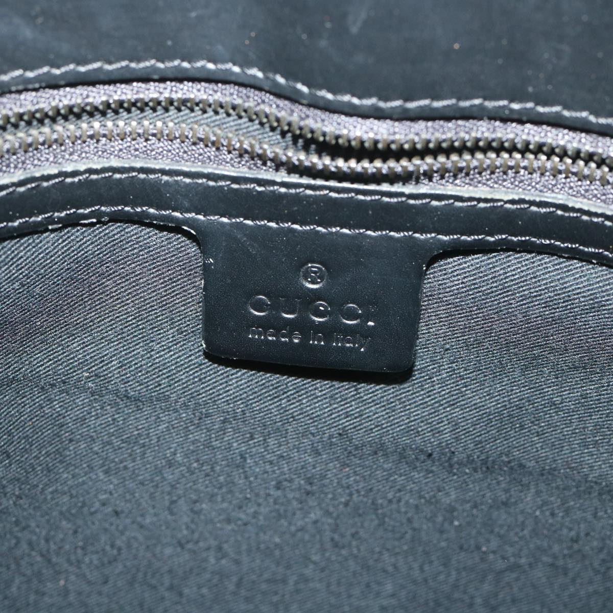 GUCCI GG Canvas Hand Bag Black ki3748