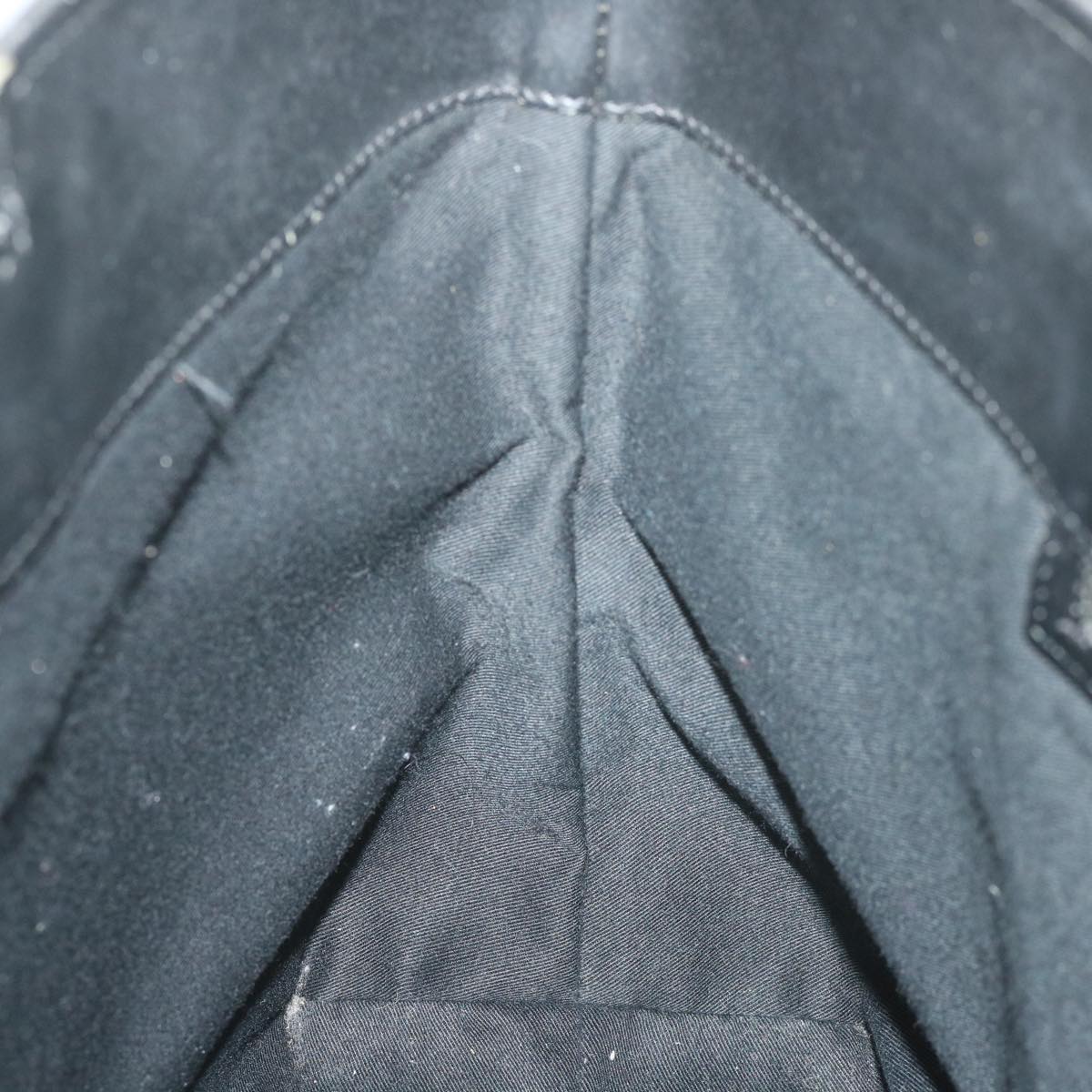 GUCCI GG Canvas Hand Bag Black ki3748