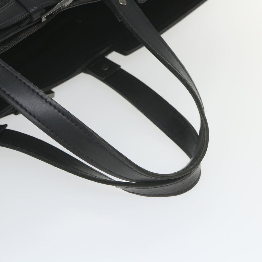 GUCCI GG Canvas Hand Bag Black ki3748