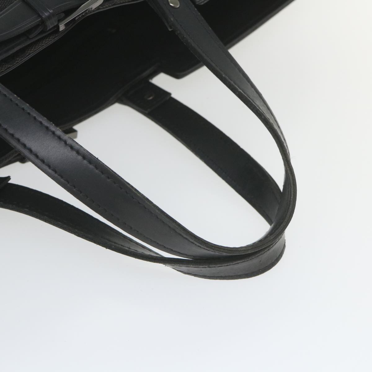 GUCCI GG Canvas Hand Bag Black ki3748