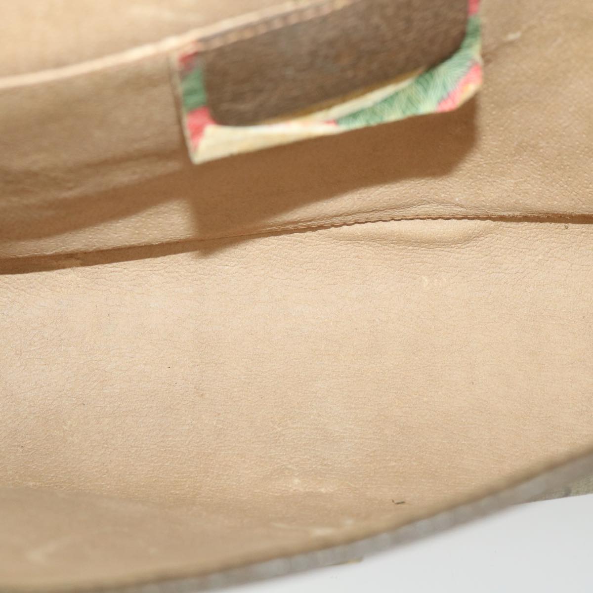GUCCI GG Supreme Web Sherry Line Clutch Bag Beige Red 89 01 030 ki3749