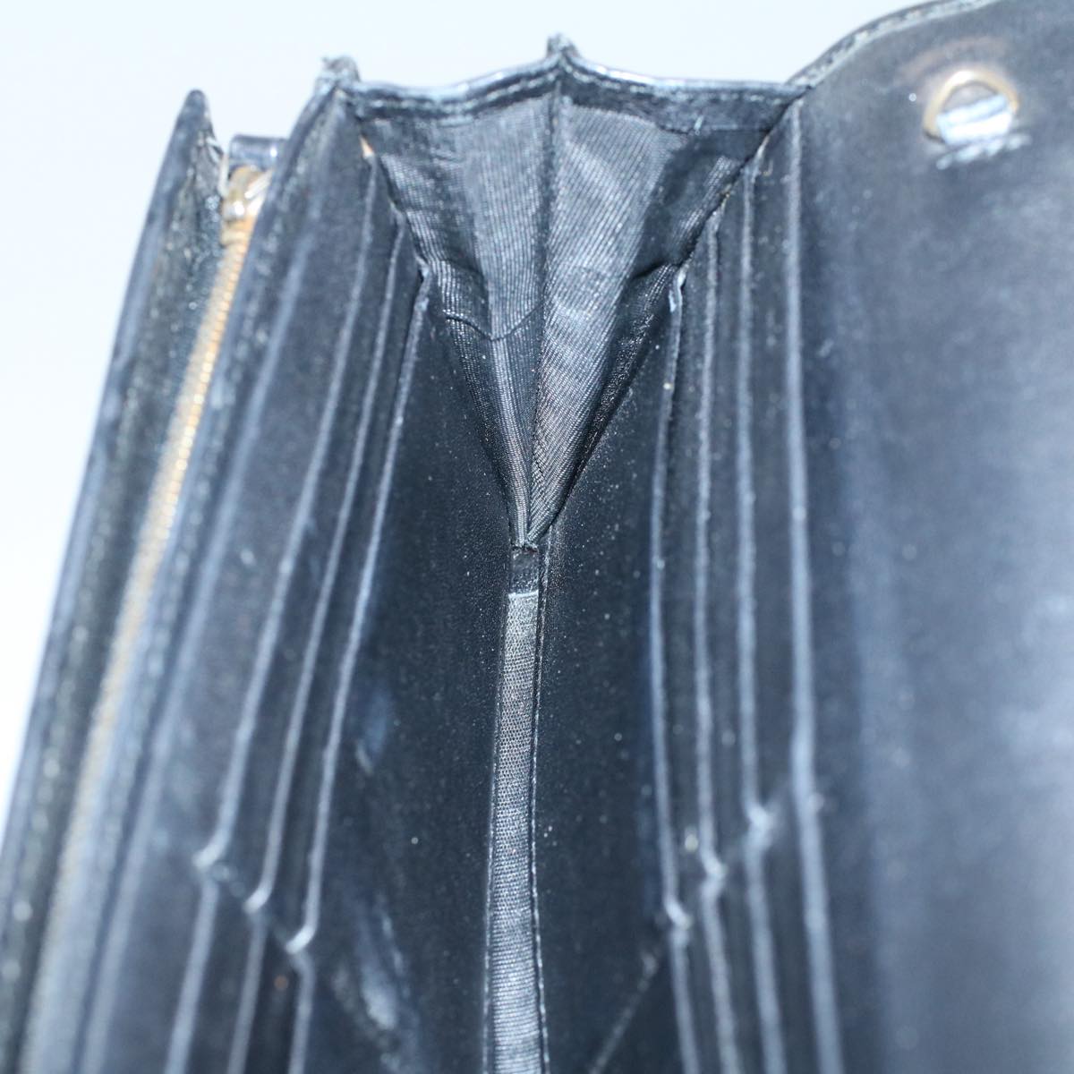 GUCCI GG Canvas Guccissima Long Wallet Black 269541 ki3763
