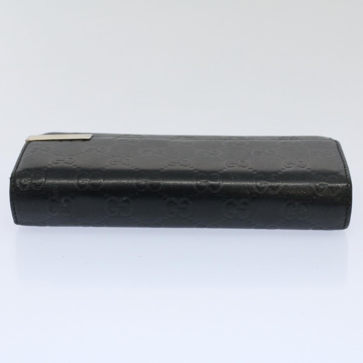 GUCCI GG Canvas Guccissima Long Wallet Black 269541 ki3763