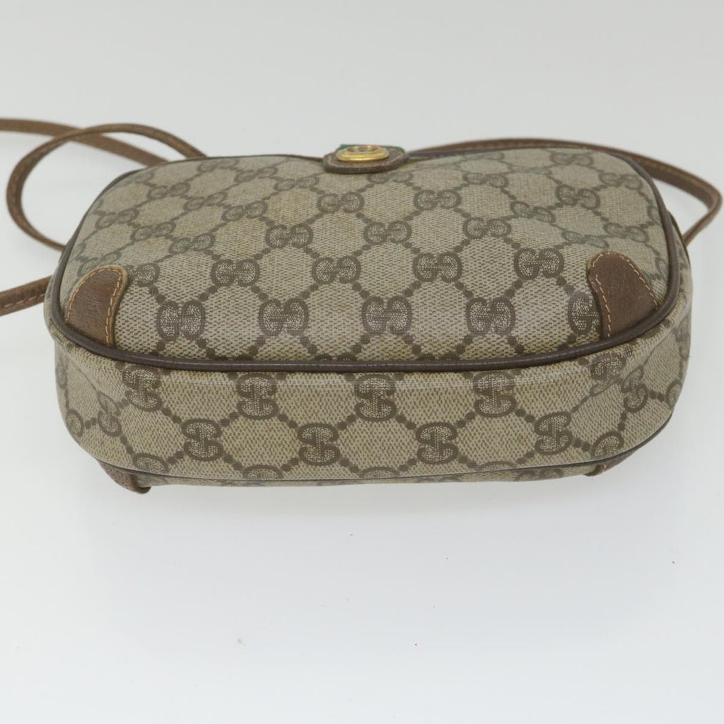GUCCI GG Supreme Web Sherry Line Shoulder Bag Beige Red 001 904 2066 ki3787