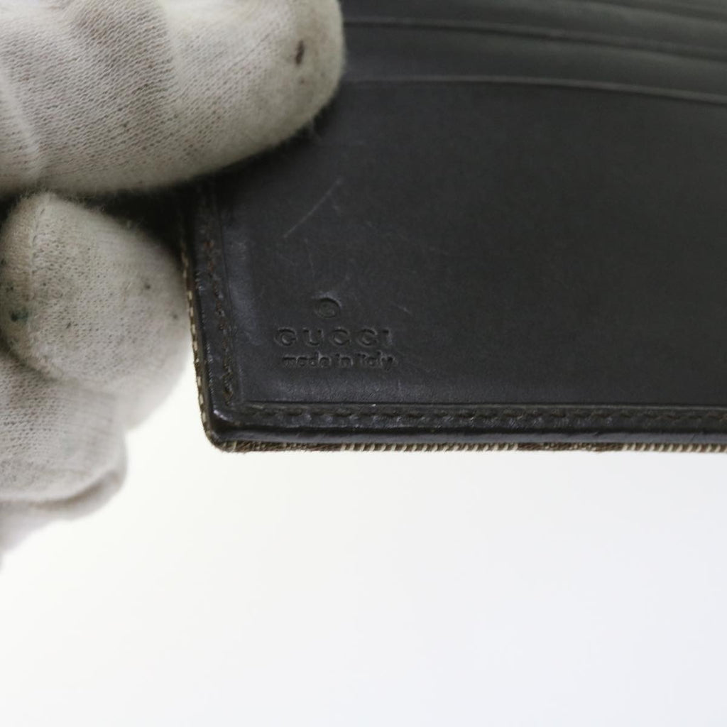 GUCCI GG Canvas Jackie Web Sherry Line Wallet Beige Red Green 05474 ki3788