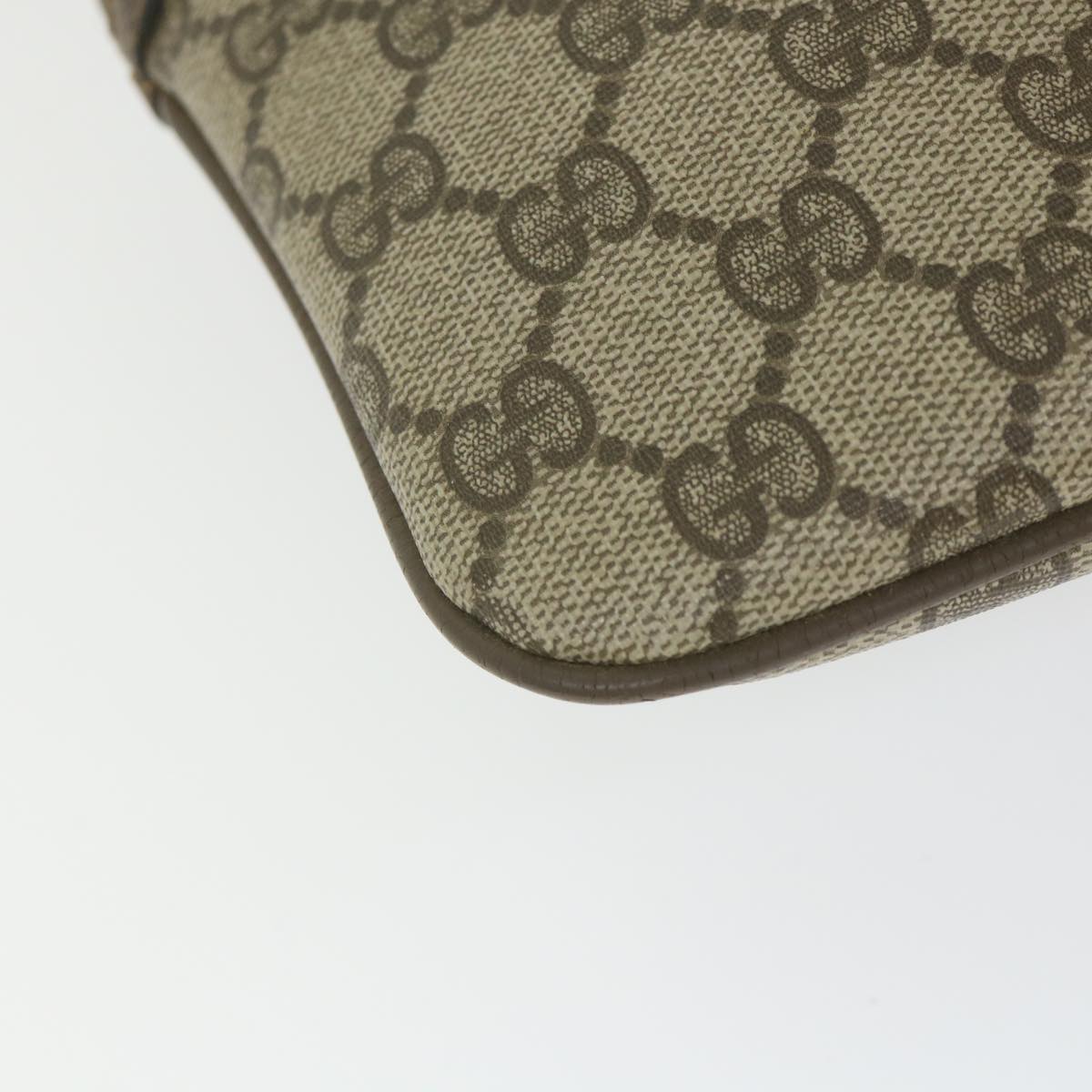 GUCCI GG Supreme Web Sherry Line Shoulder Bag Beige Red 904 02 047 ki3794