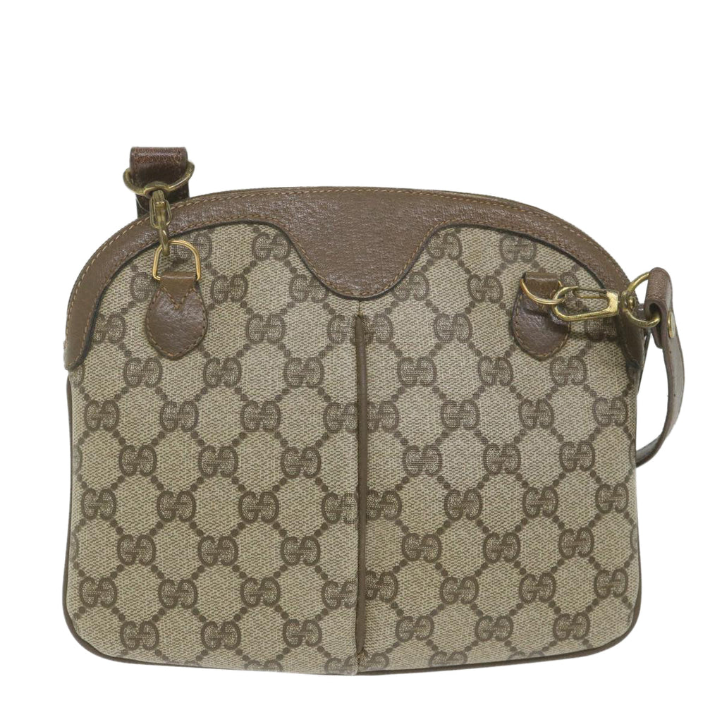 GUCCI GG Supreme Web Sherry Line Shoulder Bag Beige Red 904 02 047 ki3794