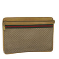 GUCCI Micro GG Supreme Web Sherry Line Briefcase Beige 017 115 4126 ki3823