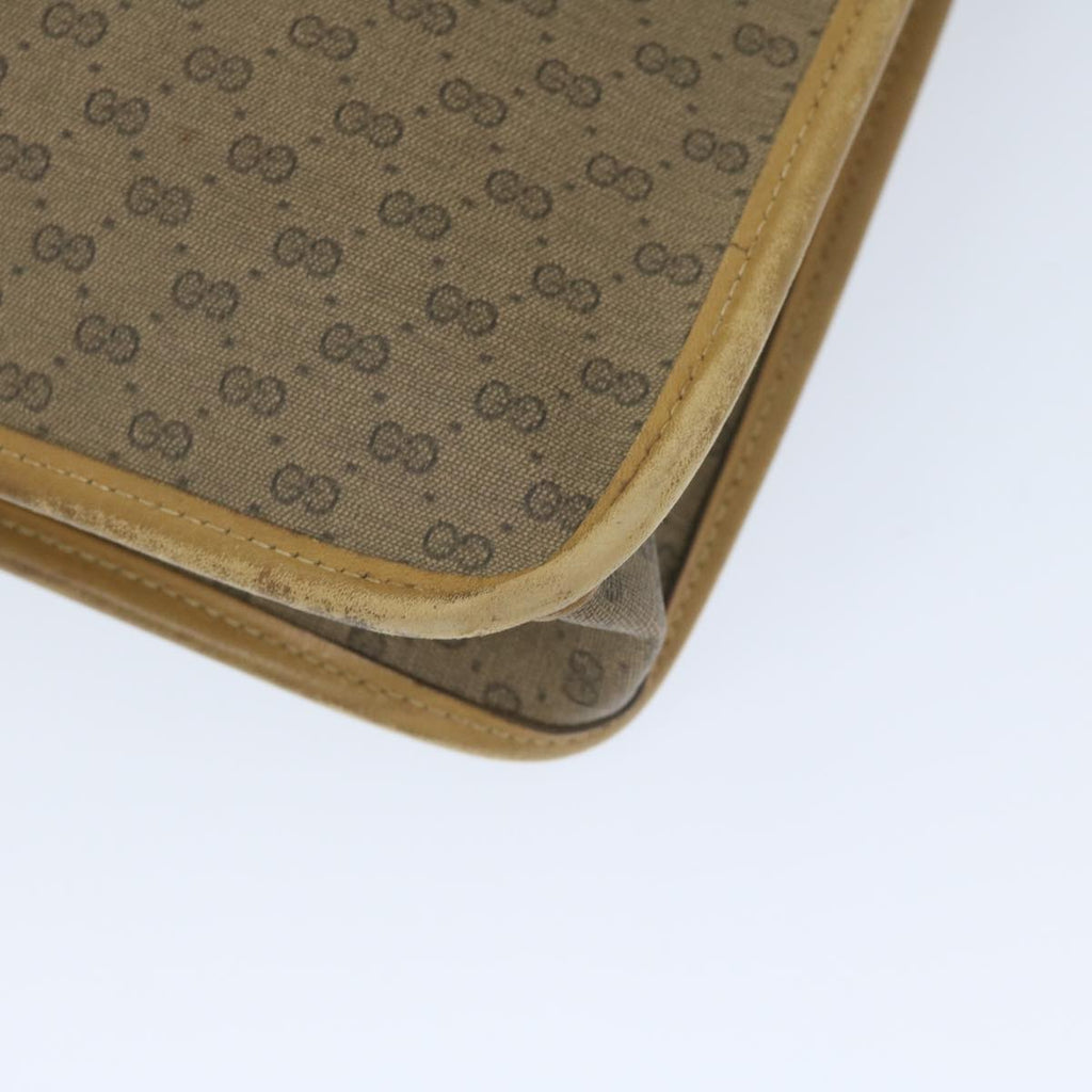 GUCCI Micro GG Supreme Web Sherry Line Briefcase Beige 017 115 4126 ki3823