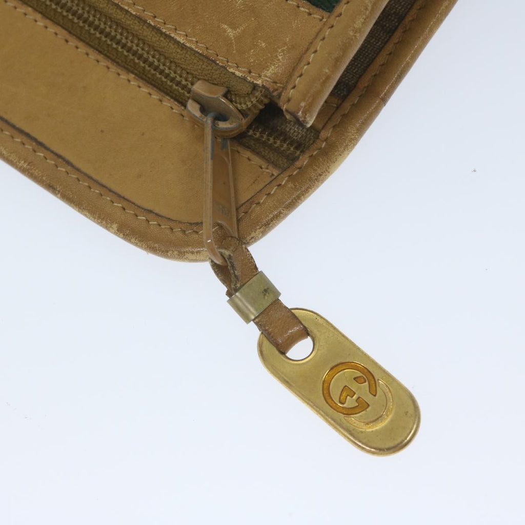 GUCCI Micro GG Supreme Web Sherry Line Briefcase Beige 017 115 4126 ki3823
