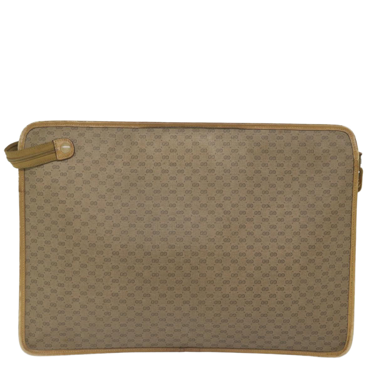 GUCCI Micro GG Supreme Web Sherry Line Briefcase Beige 017 115 4126 ki3823