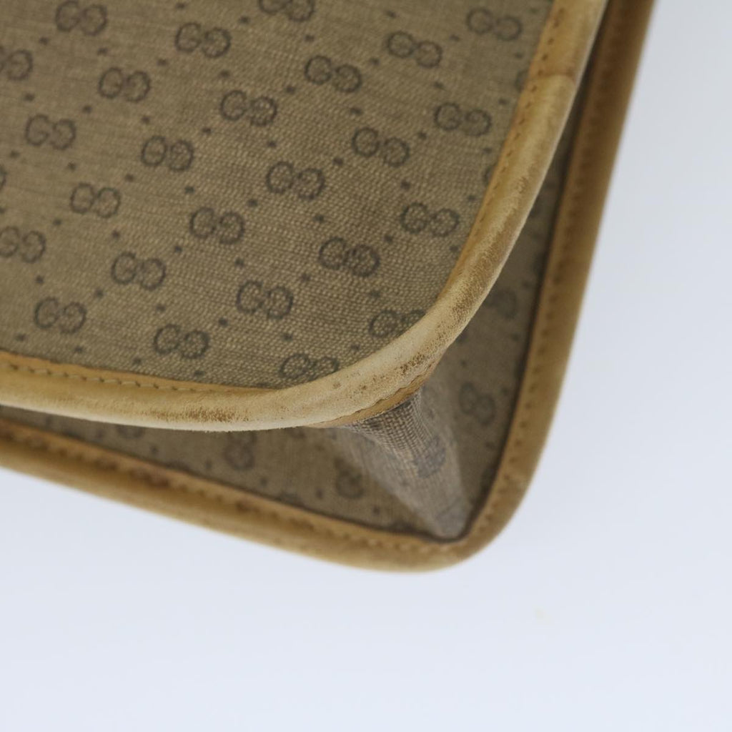 GUCCI Micro GG Supreme Web Sherry Line Briefcase Beige 017 115 4126 ki3823