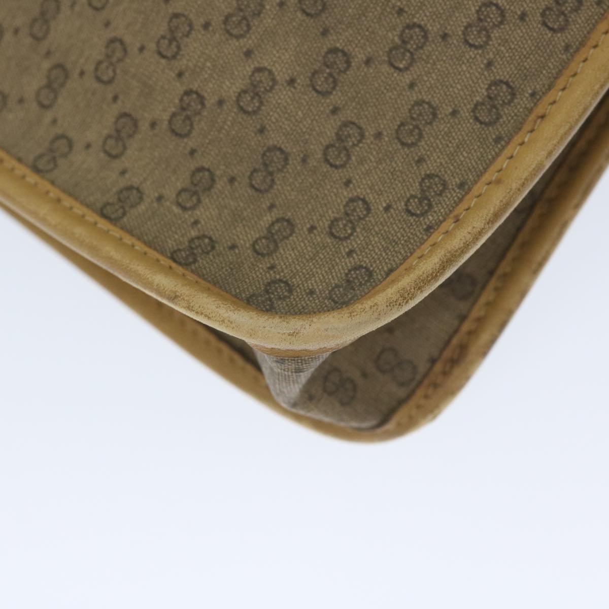 GUCCI Micro GG Supreme Web Sherry Line Briefcase Beige 017 115 4126 ki3823
