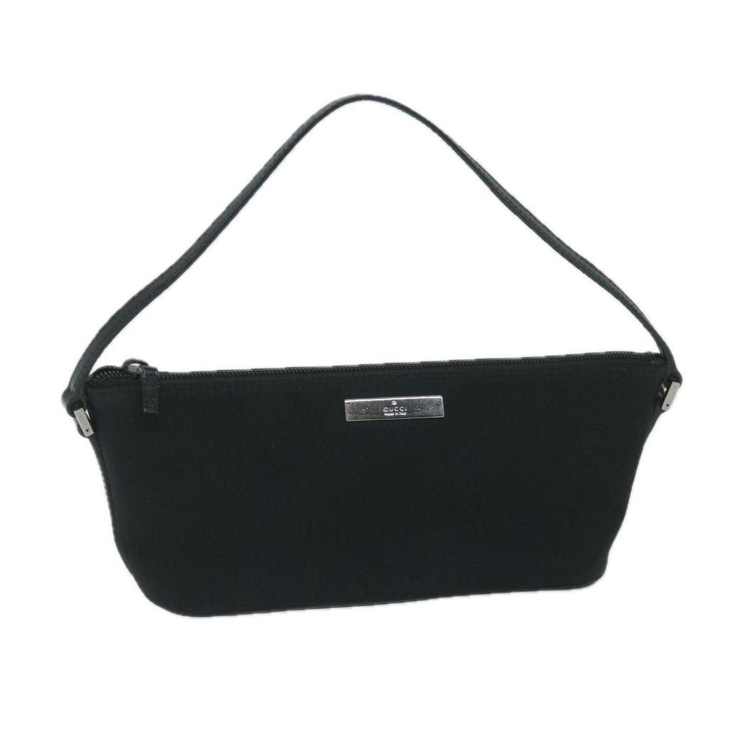 GUCCI Accessory Pouch Satin Black 039 1103 2123 ki3826