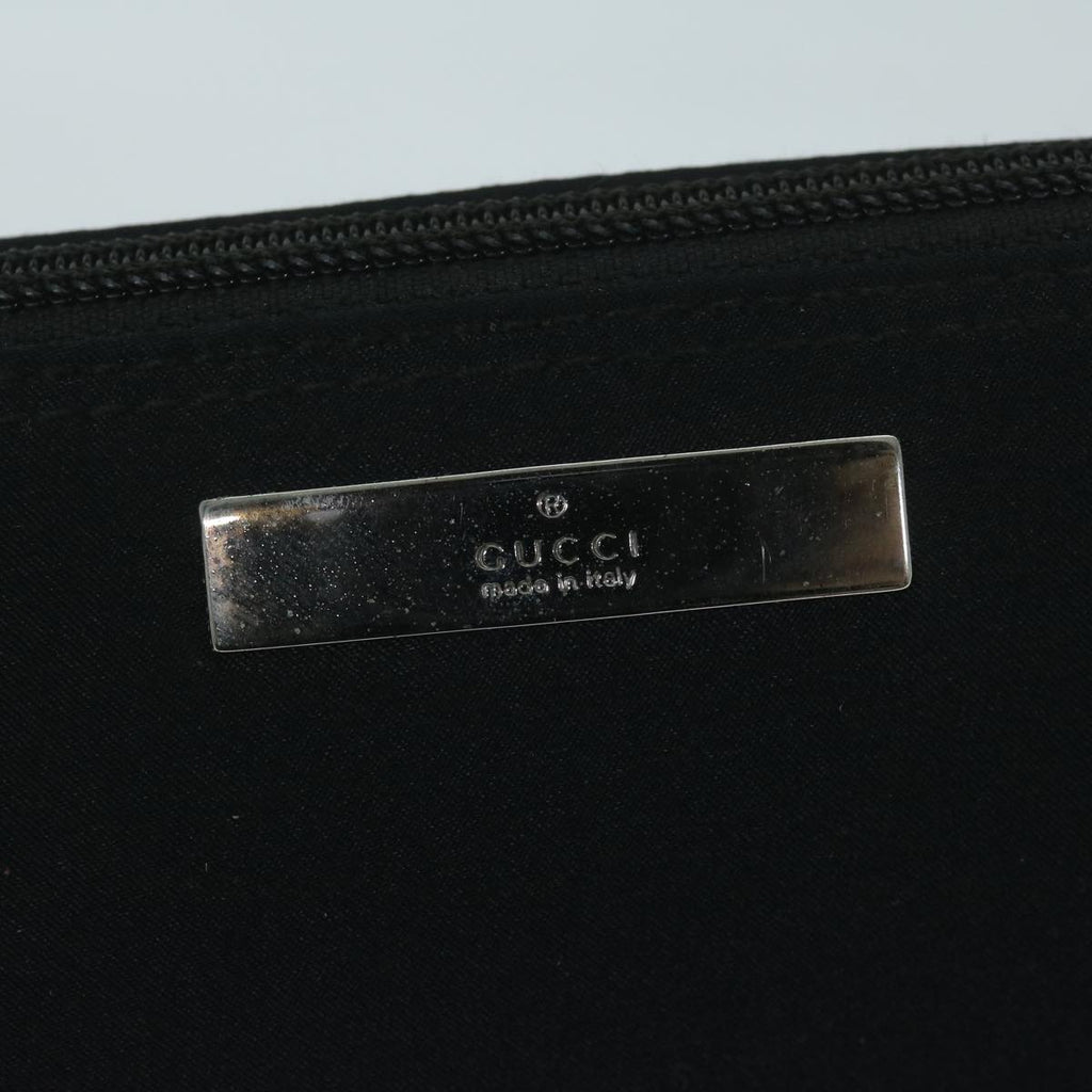 GUCCI Accessory Pouch Satin Black 039 1103 2123 ki3826