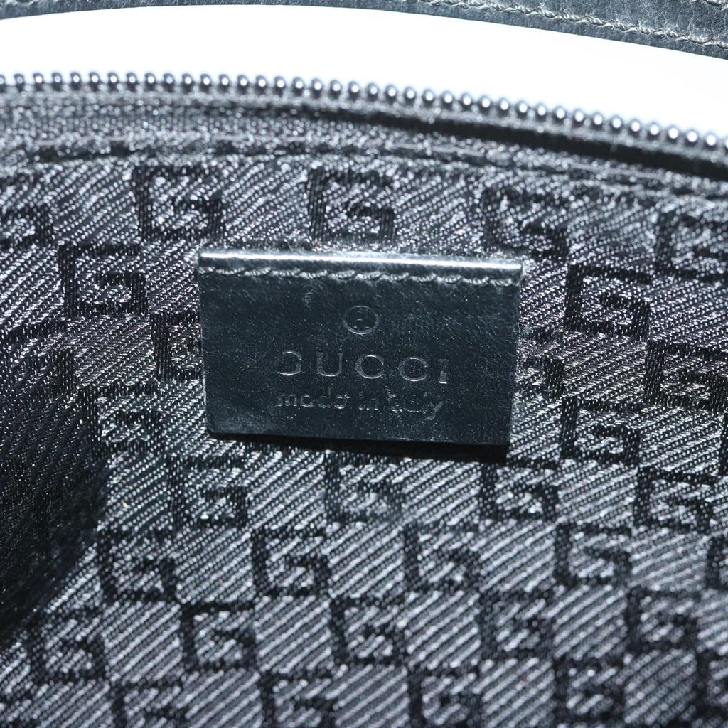 GUCCI Accessory Pouch Satin Black 039 1103 2123 ki3826