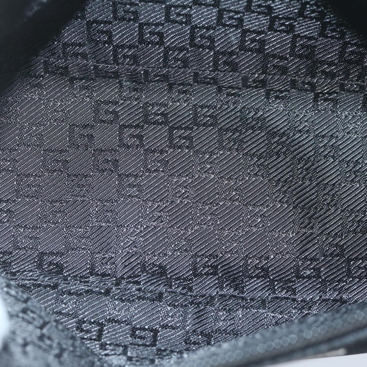 GUCCI Accessory Pouch Satin Black 039 1103 2123 ki3826