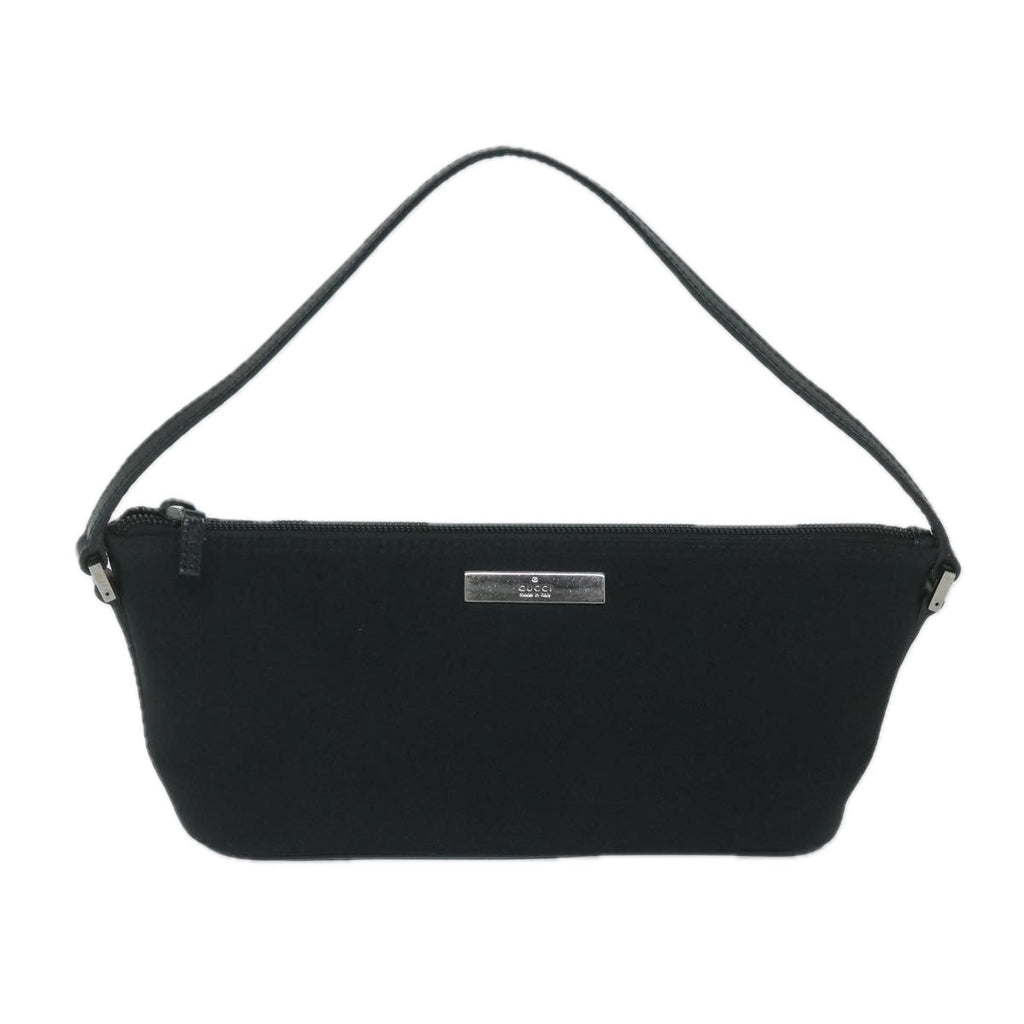 GUCCI Accessory Pouch Satin Black 039 1103 2123 ki3826
