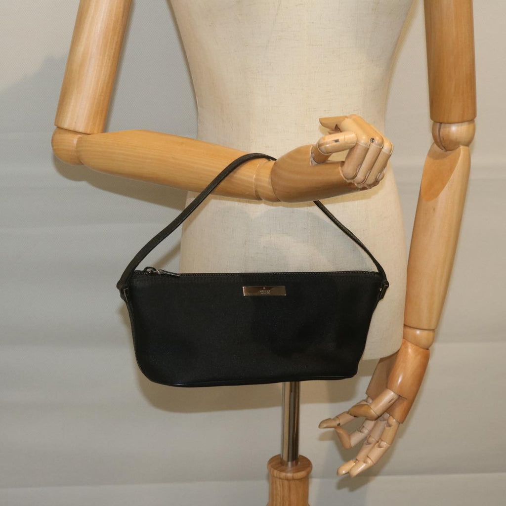 GUCCI Accessory Pouch Satin Black 039 1103 2123 ki3826