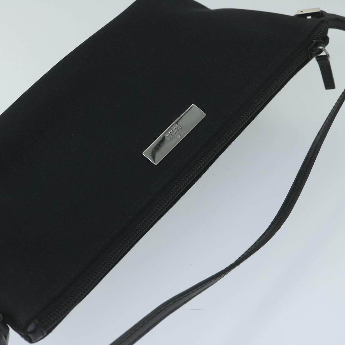 GUCCI Accessory Pouch Satin Black 039 1103 2123 ki3826