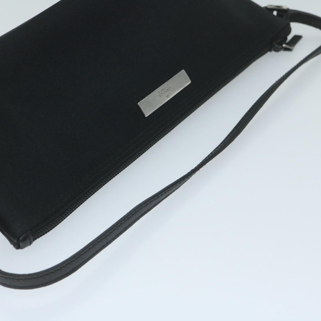 GUCCI Accessory Pouch Satin Black 039 1103 2123 ki3826